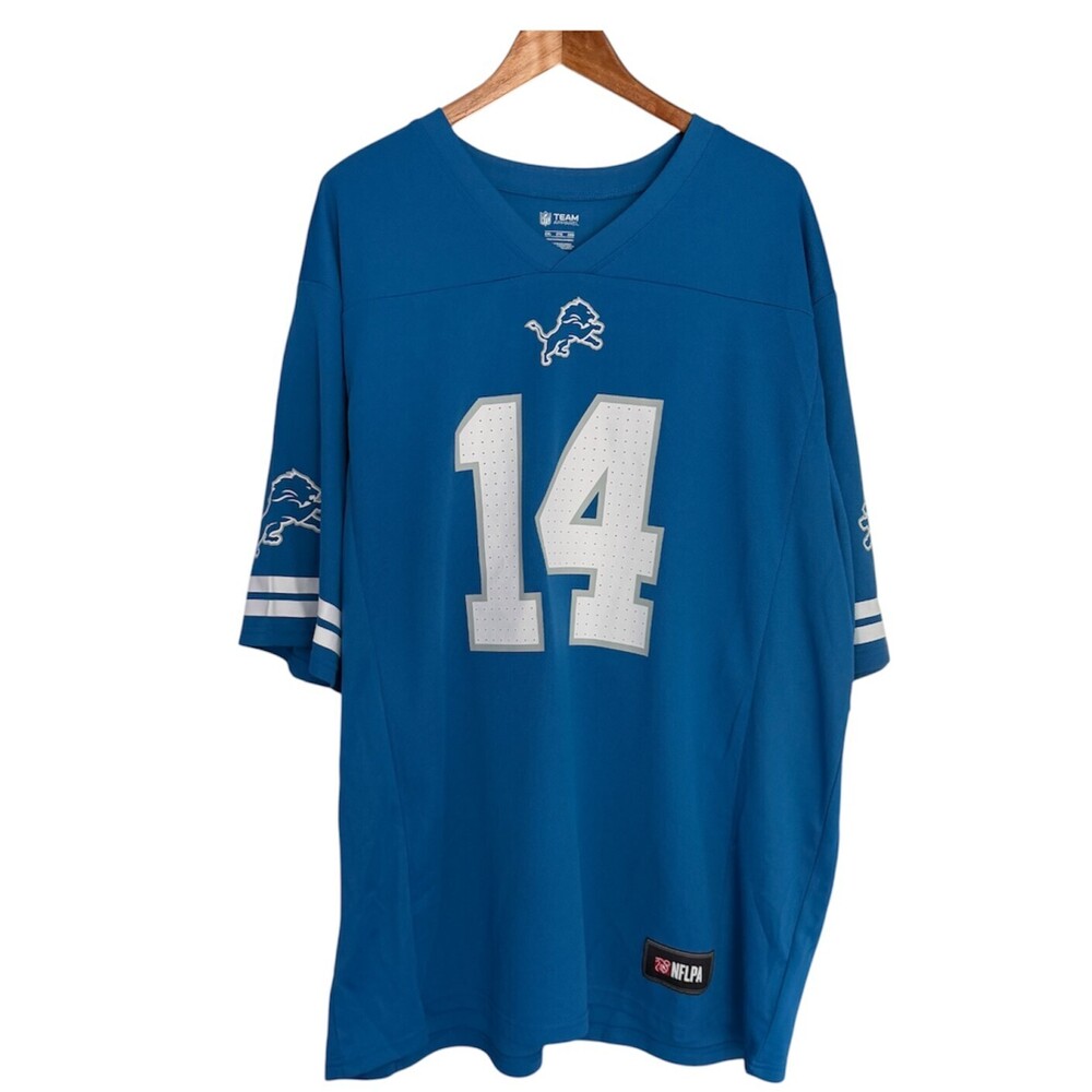 Detroit Lions Amon-Ra St Brown #14 NFL Team Apparel Jersey Mens Size 2XL *NWT*